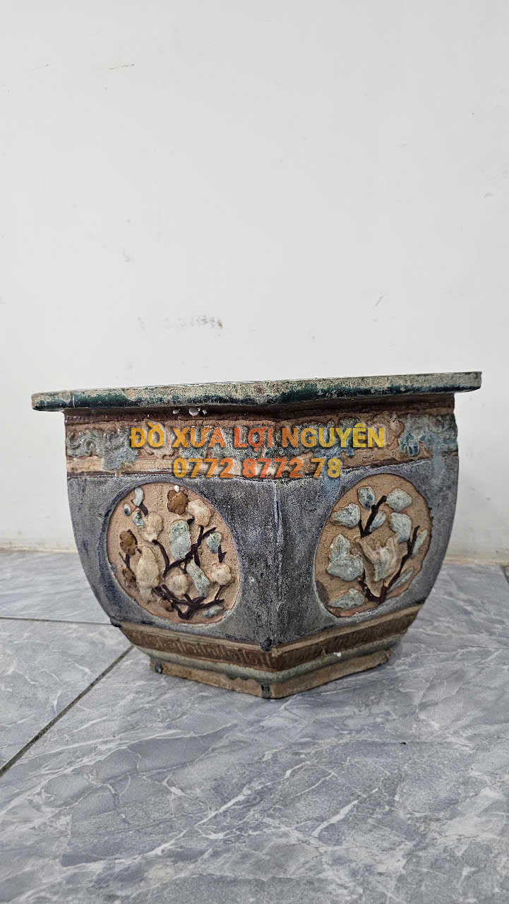 Chậu cổ gốm cây mai - 5
