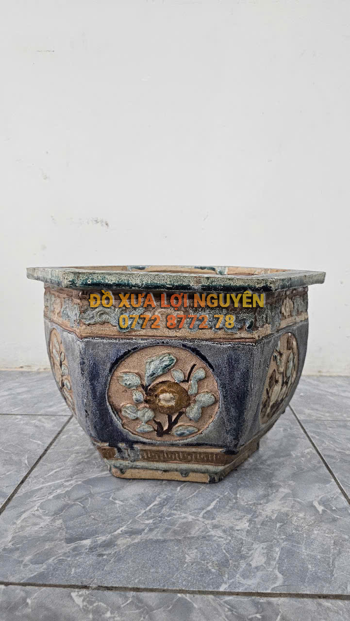 Chậu cổ gốm cây mai - 5