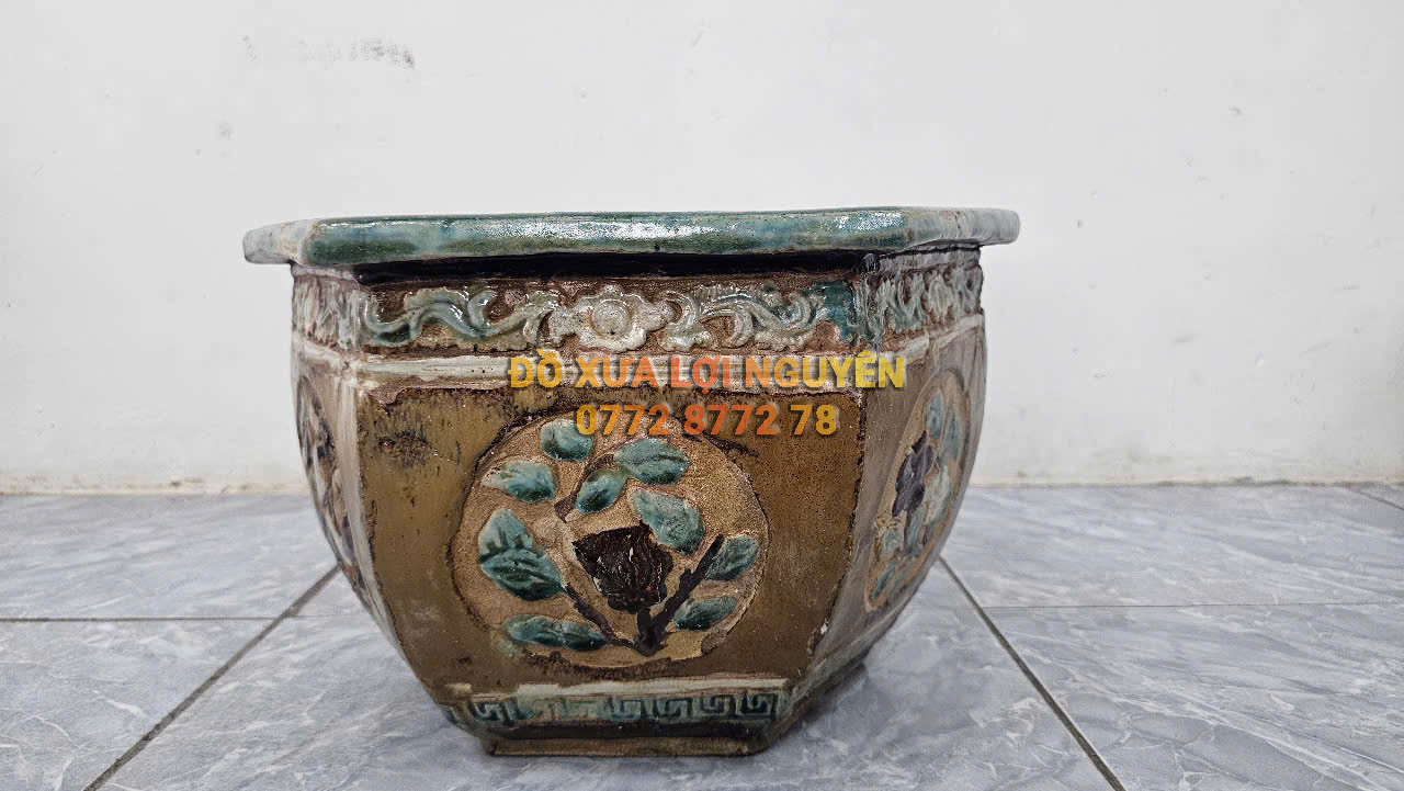 Chậu cổ gốm cây mai - 6