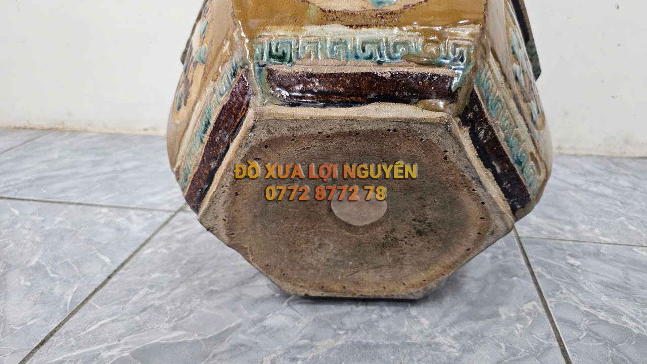 Chậu cổ gốm cây mai - 6