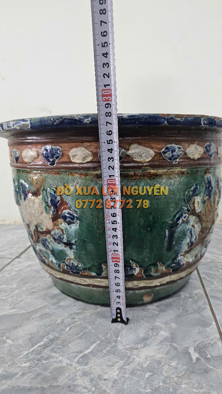 Chậu cổ gốm cây mai - 7