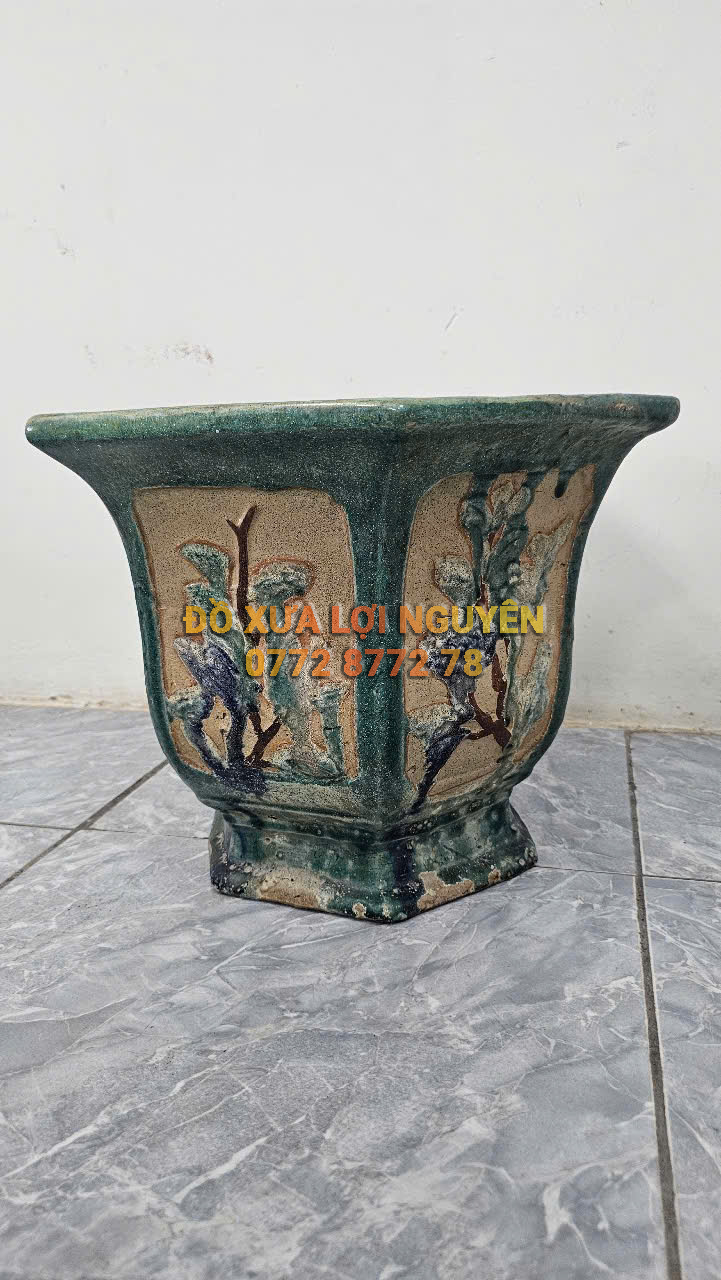 Chậu cổ gốm cây mai - 8