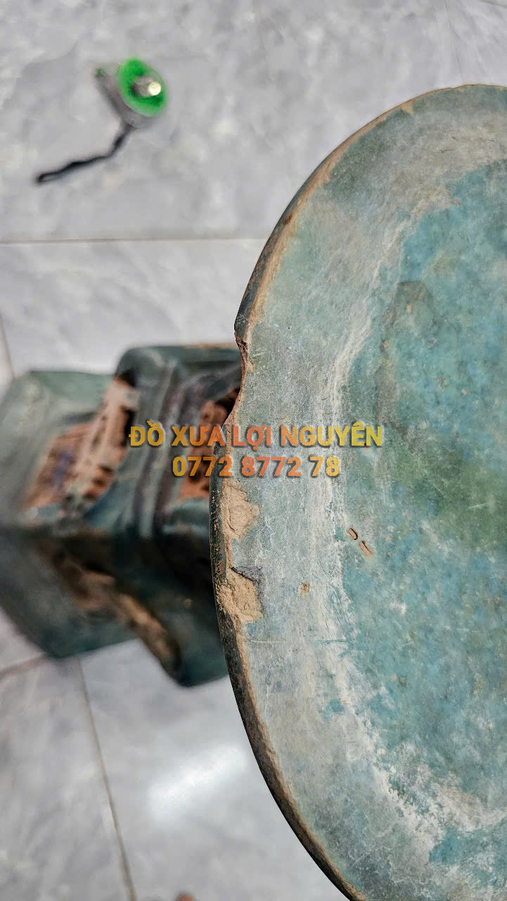 Đôn gốm cây mai