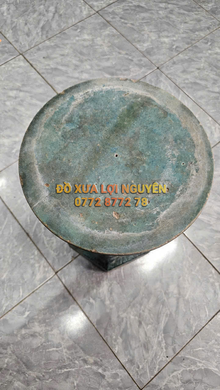 Đôn gốm cây mai