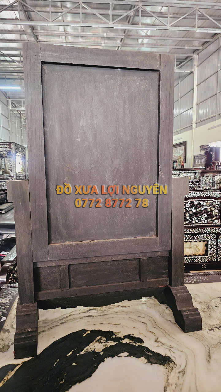 Bình phong, gỗ gõ mật xưa