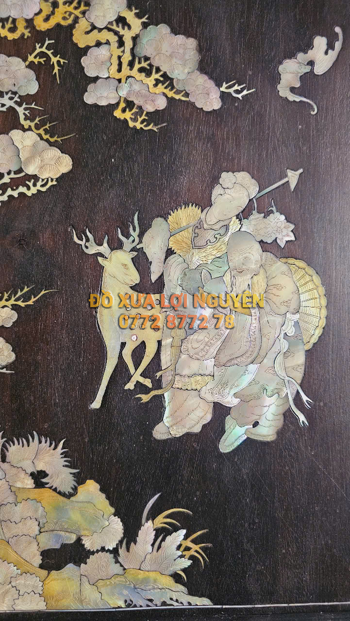 Bình phong, gỗ gõ mật xưa