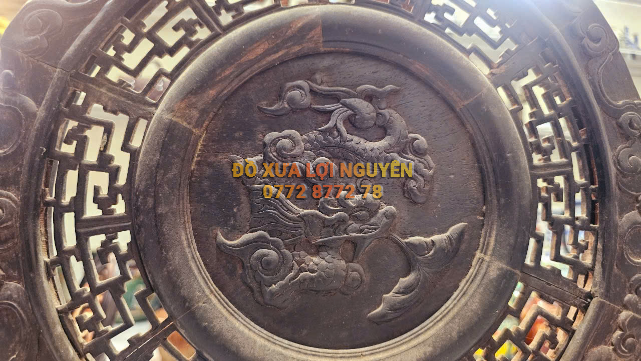 Bình phong gỗ trắc ta xưa