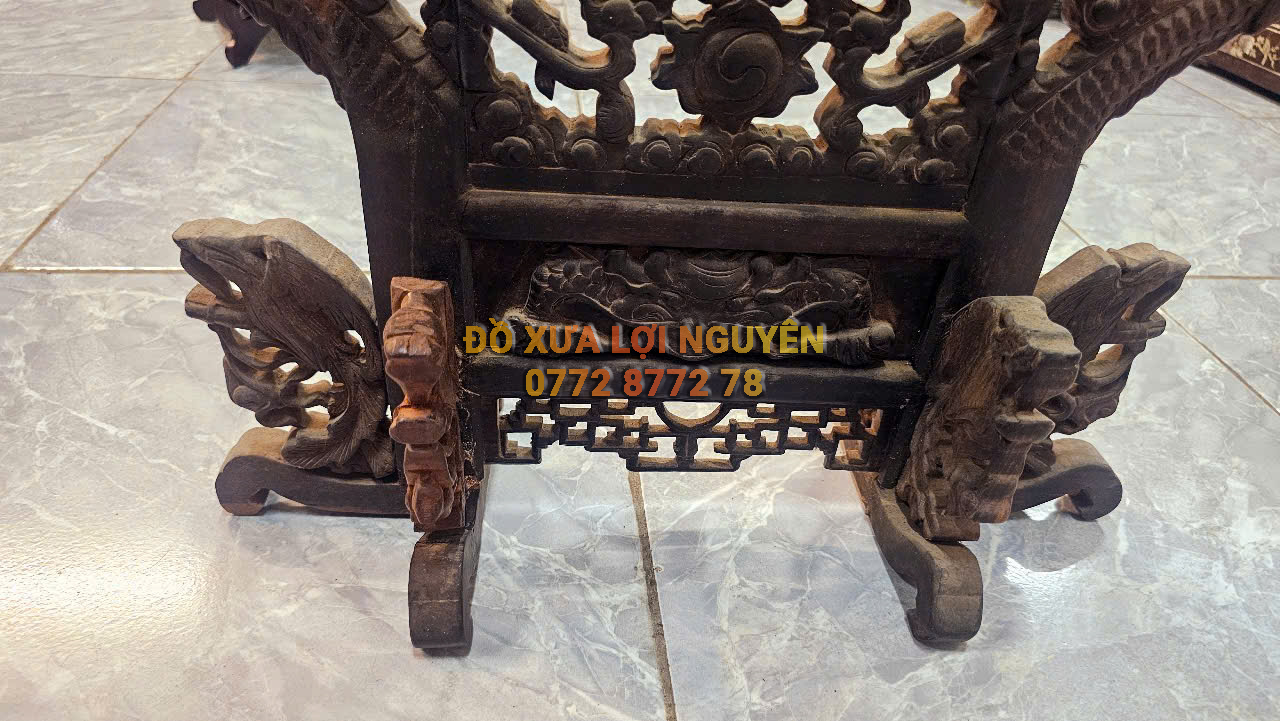 Bình phong gỗ trắc ta xưa