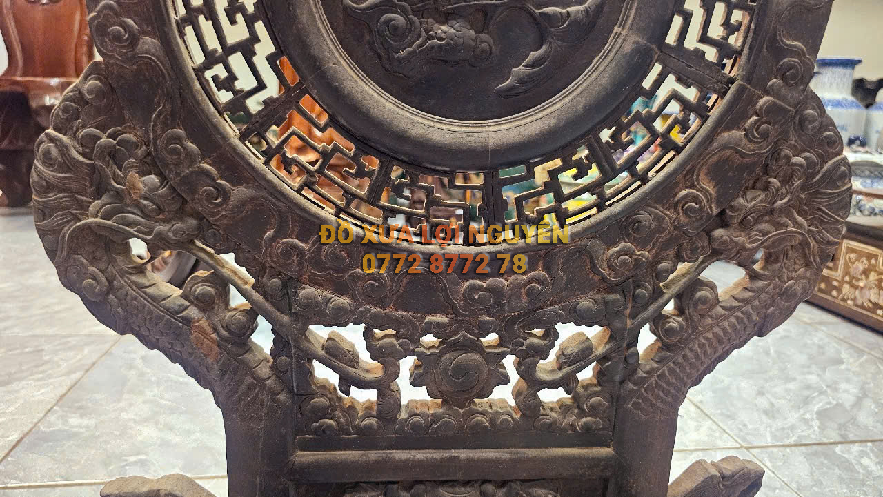 Bình phong gỗ trắc ta xưa