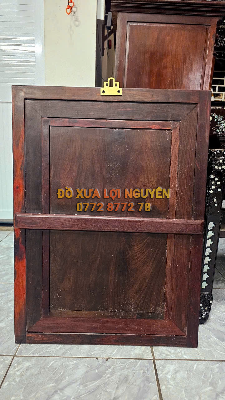 Tranh chữ PHÚC, gỗ trắc ta