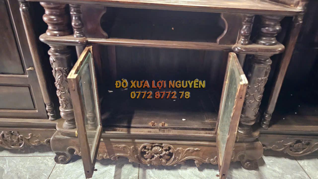 Tủ tivi, Gỗ trắc ta xưa