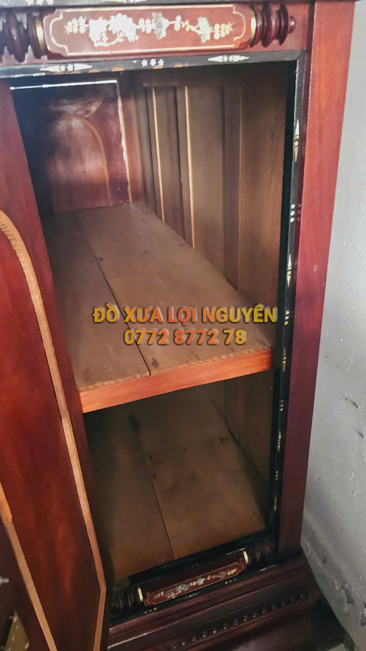 Tủ thờ gỗ gõ đỏ và căm xe, giá hữu nghị