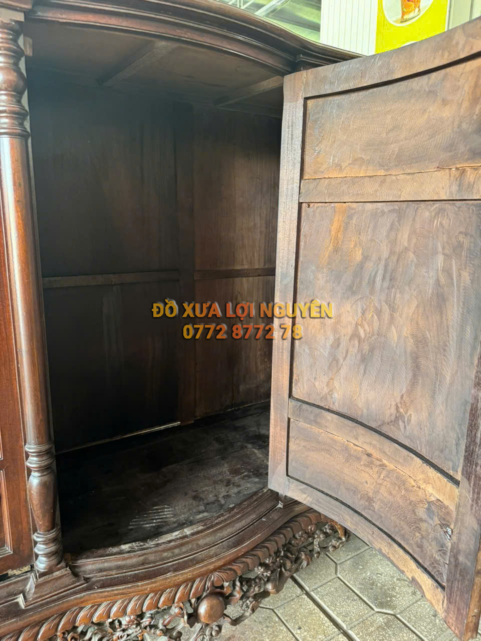 Tủ thờ gỗ gõ mật xưa giá rẻ