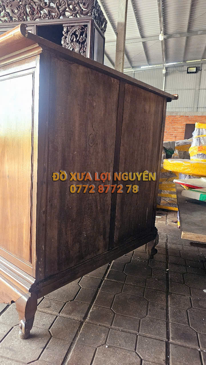 Tủ thờ gỗ gõ mật xưa giá rẻ