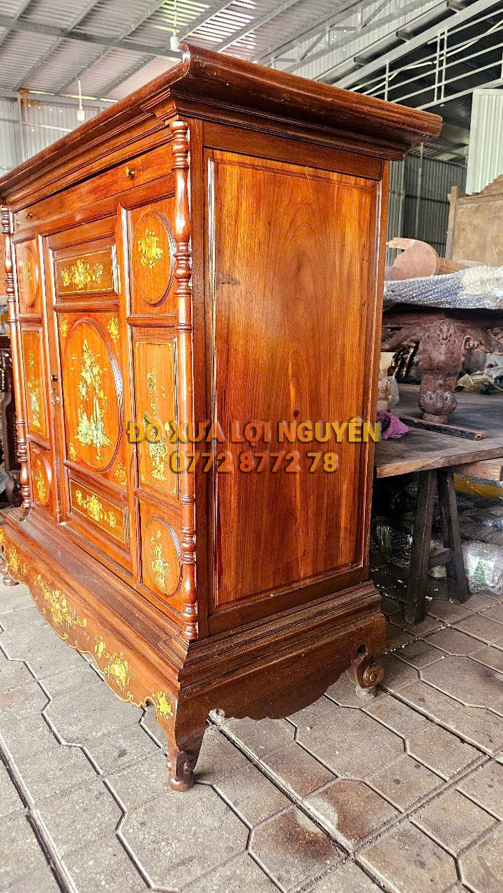 Tủ thờ gỗ gõ mật xưa giá rẻ